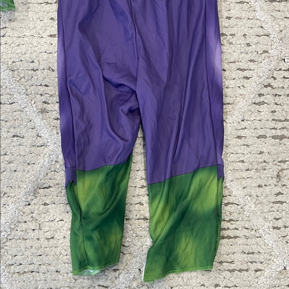 Marvel Kids Hulk Green and Purple Superhero Costume - Picture 14 of 15